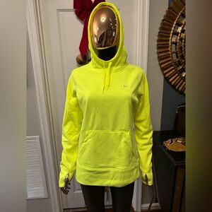 Nike Women's Bright Yellow Hoodie